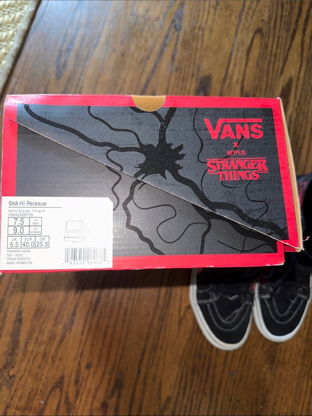 Vans Stranger Things High-Top Sneakers - unisex. With box. EUC - Picture 5 of 6